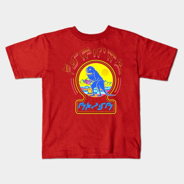 Starlord Kids T-Shirt by DanDanMo